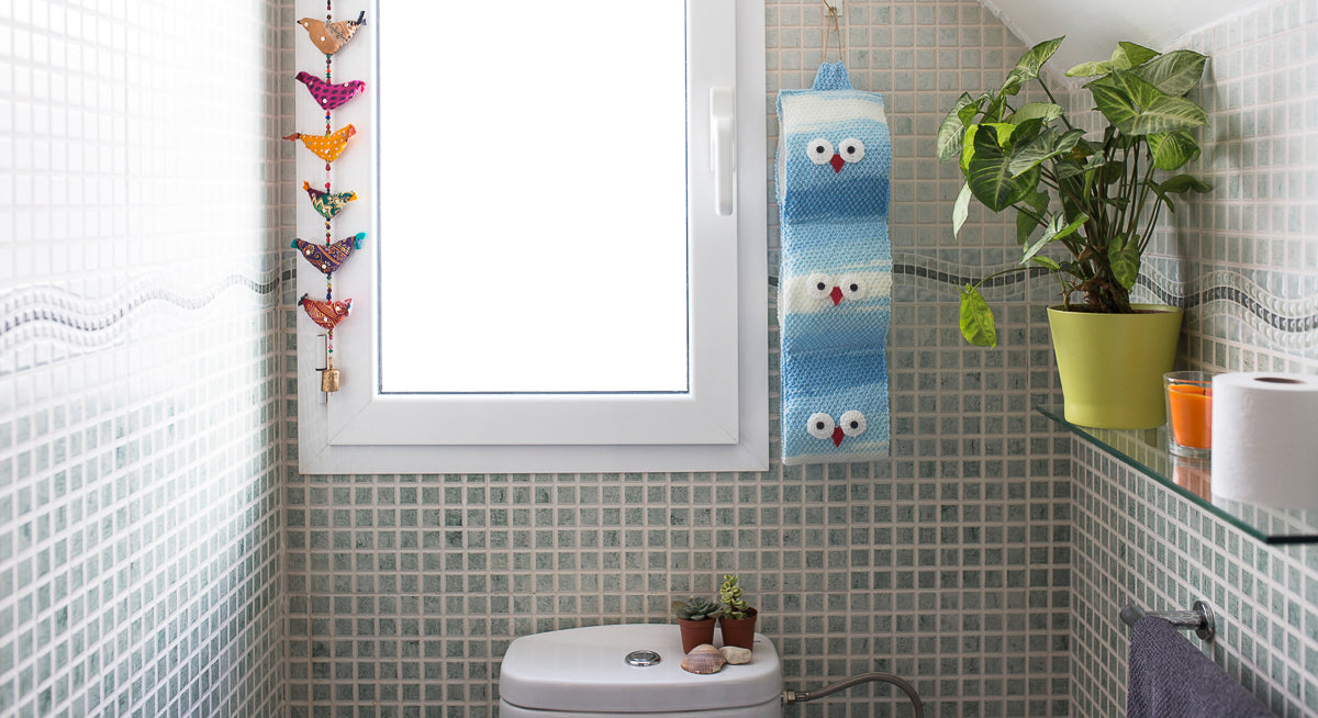 Portarollos baño infantil