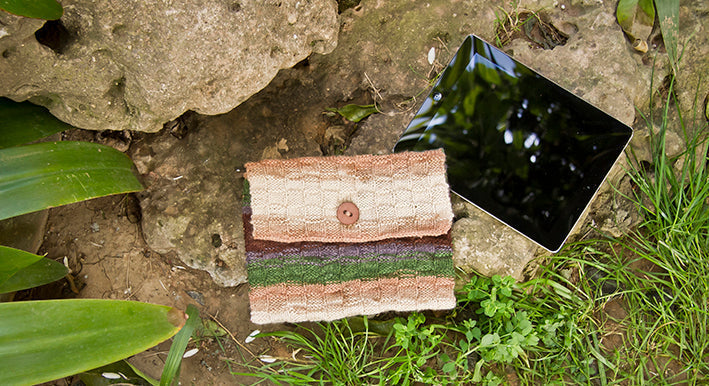 Funda tablet de lana