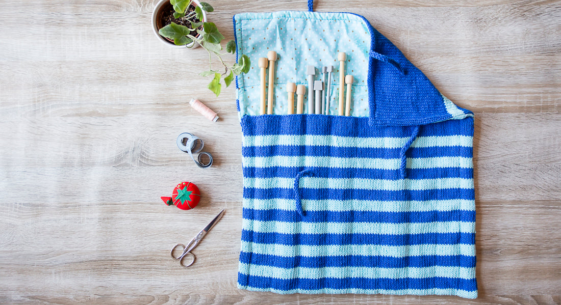 Estuche para agujas de punto