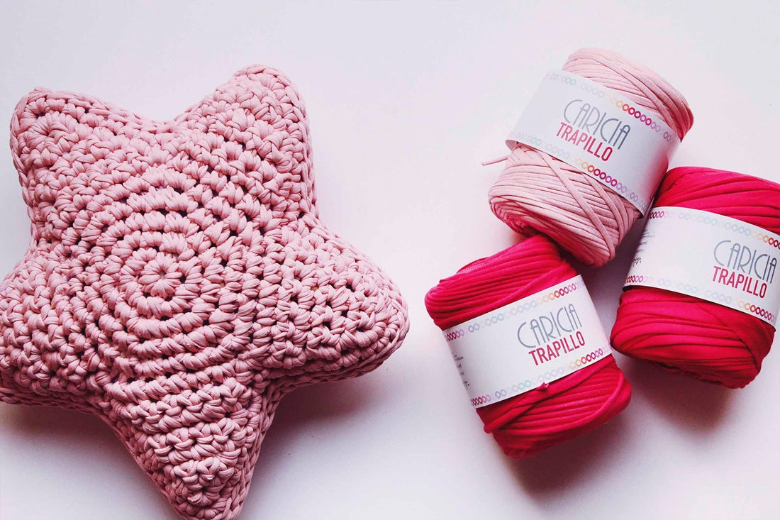 ECOLABOR Cojines Fluffy Star