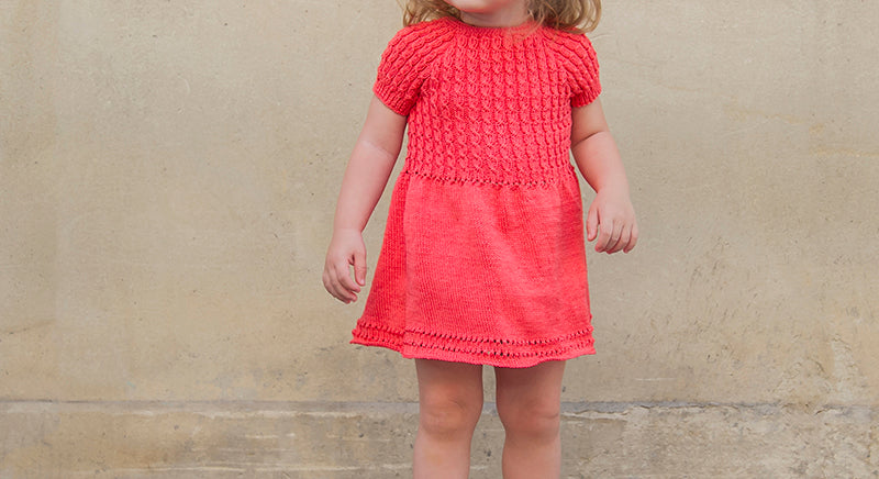 Vestido cuerpo con ochos