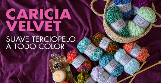 Suave terciopelo en todo color