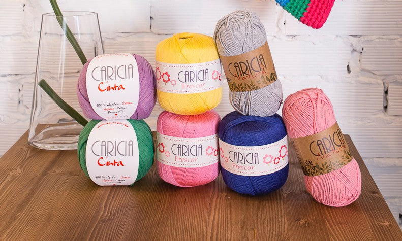 Las mejores labores con Caricia Nature, Frescor y Perlés