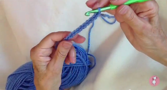 Punto cadeneta crochet