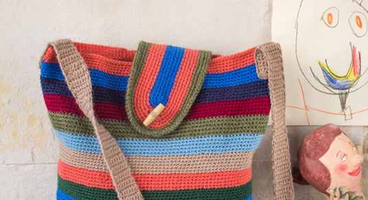 Bolso otoño de crochet
