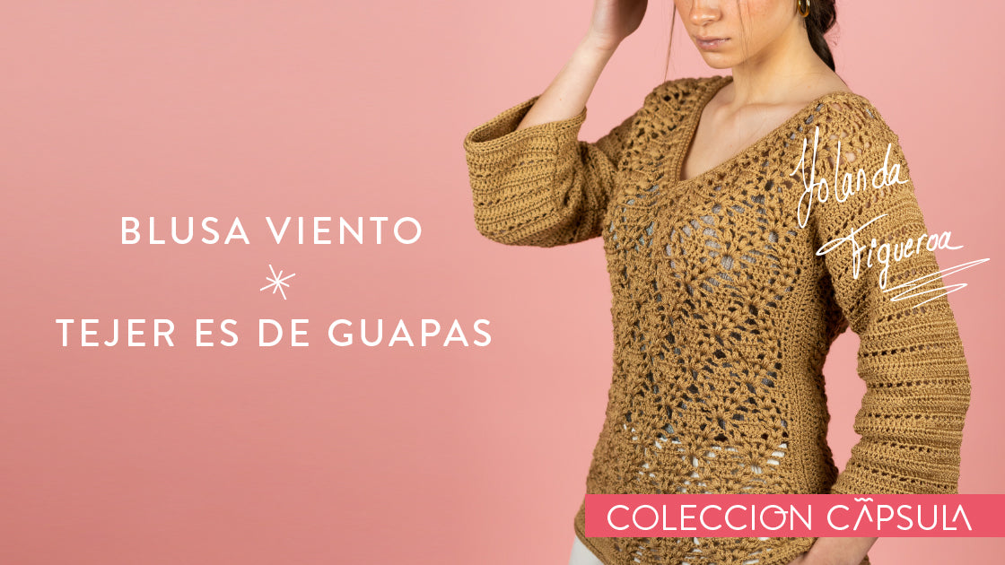 Blusa Viento por Tejer es de guapas