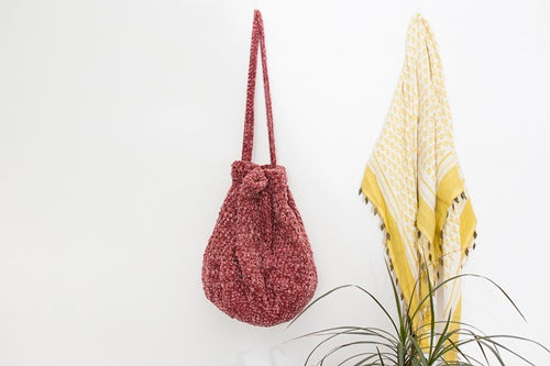 Bolso bombonera terciopelo