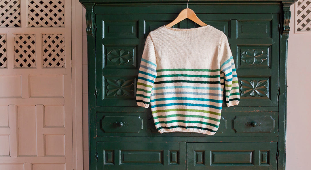 Suéter manga francesa