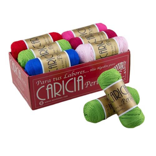 ZEPELÍN PERLE CARICIA Nº 8 COLORES SURTIDOS (SHP05)
