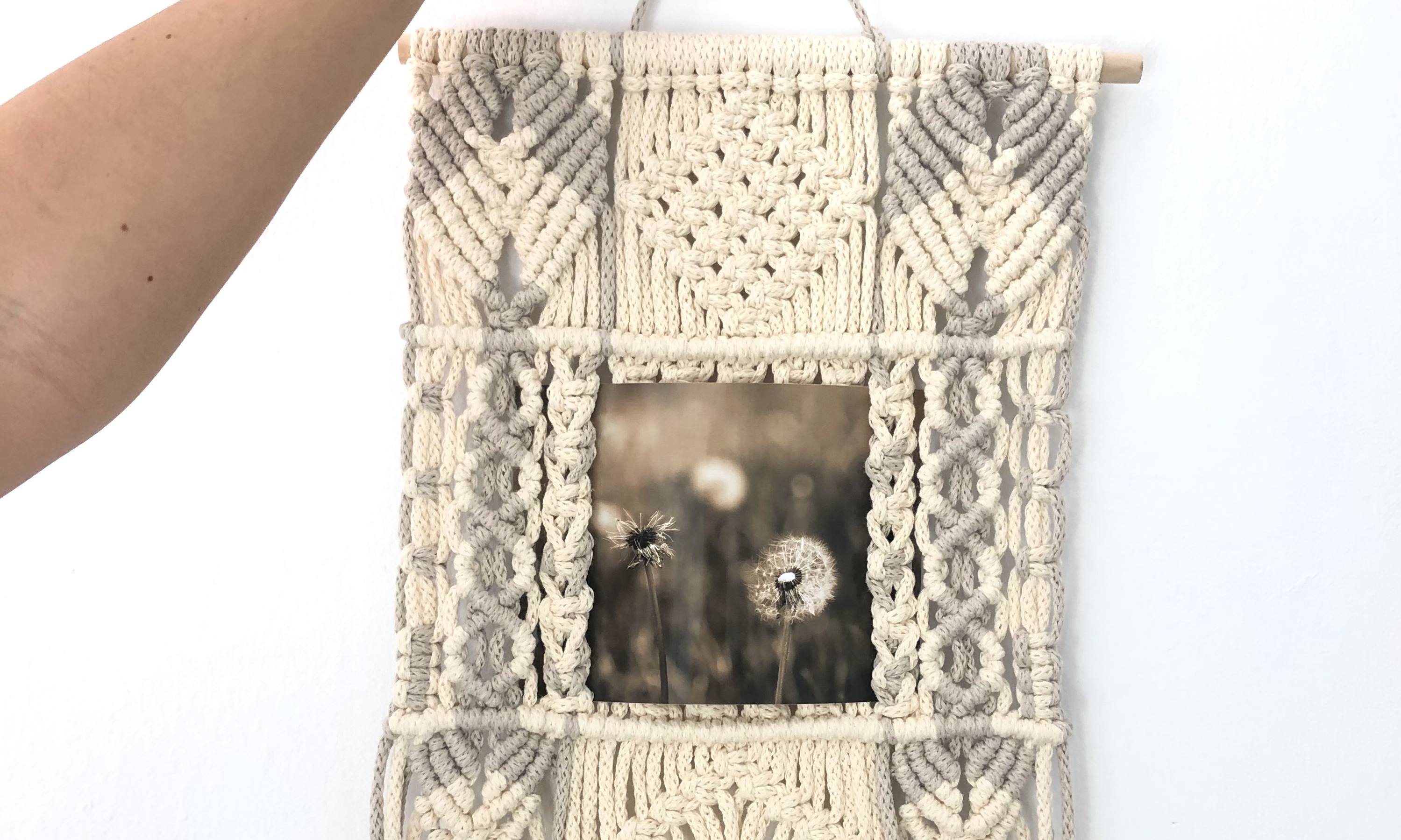 Marco de fotos tapiz