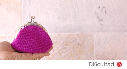 Monedero lana de colores