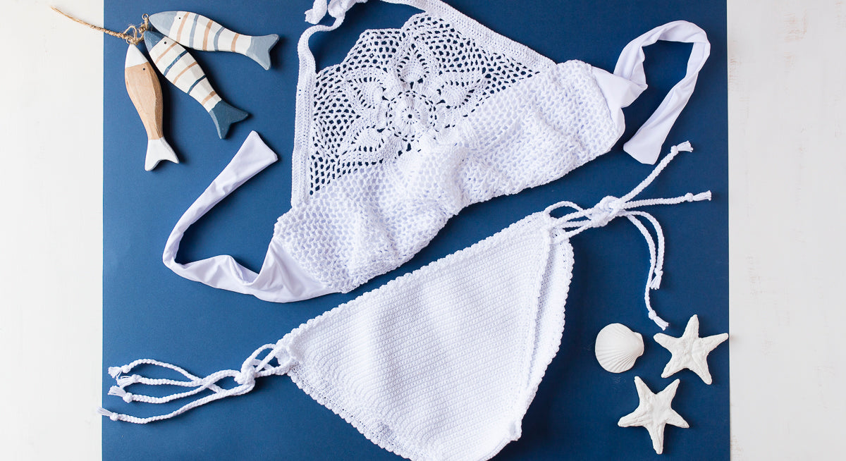 Bikini crochet de perlé