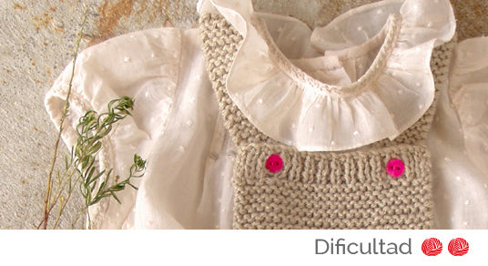 Pelele bebé botones