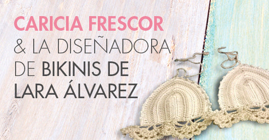 ¡Lara Álvarez con bikinis de Caricia Frescor!