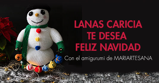 Lanas Caricia os desea feliz Navidad