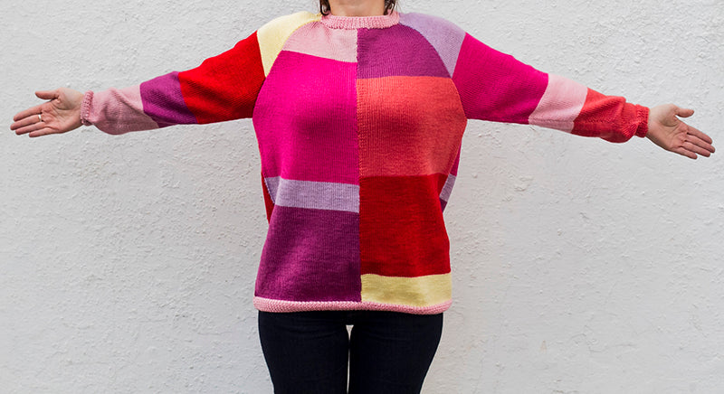 Jersey oversize multicolor