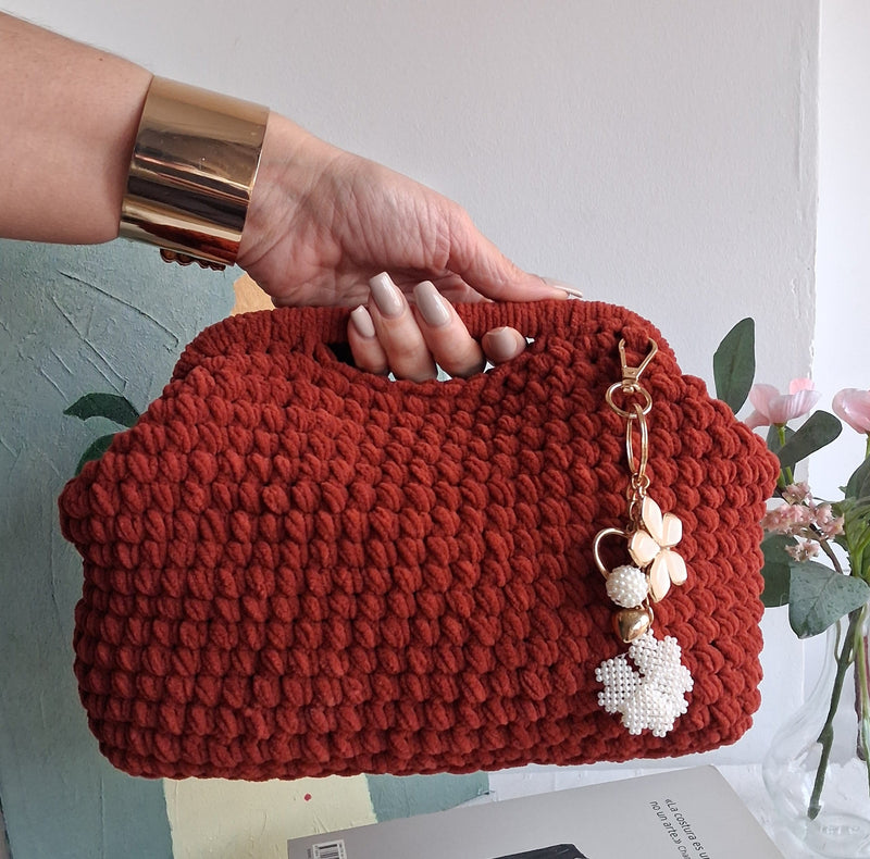 Bolso Clutch a ganchillo
