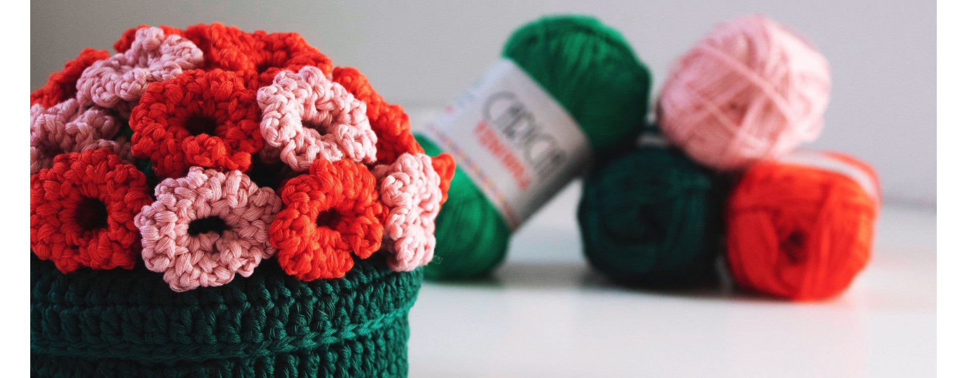 ¡Patrón doble! Macetero posavasos crochet