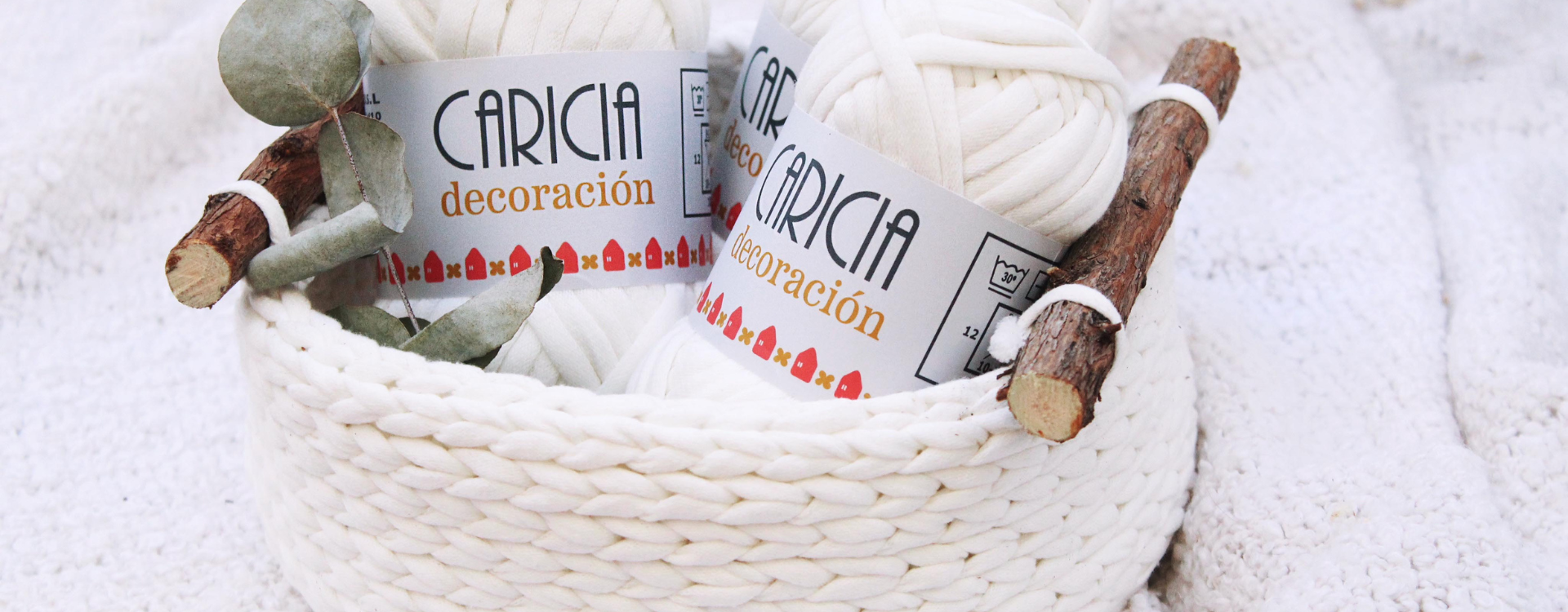 CESTAS CON CARICIA DECORACIÓN