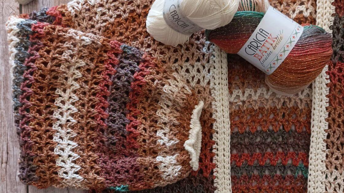 Patrón kimono Gipsy: téjelo tú misma paso a paso